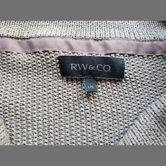 RW&CO Shawl Collar Sweater - Picture 7 of 9